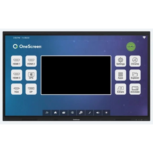 Pantalla Interactiva Onescreen T6 de 86"