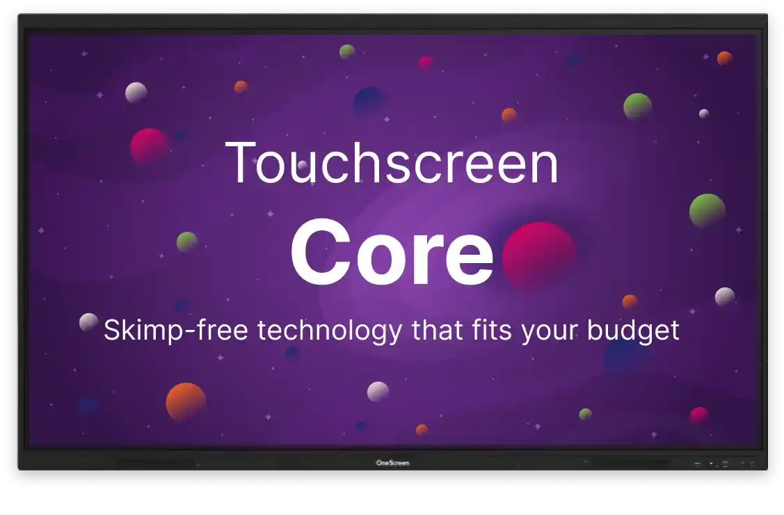 TouchScreen Core - Pantalla interactiva con procesador Octa-core y Android 14