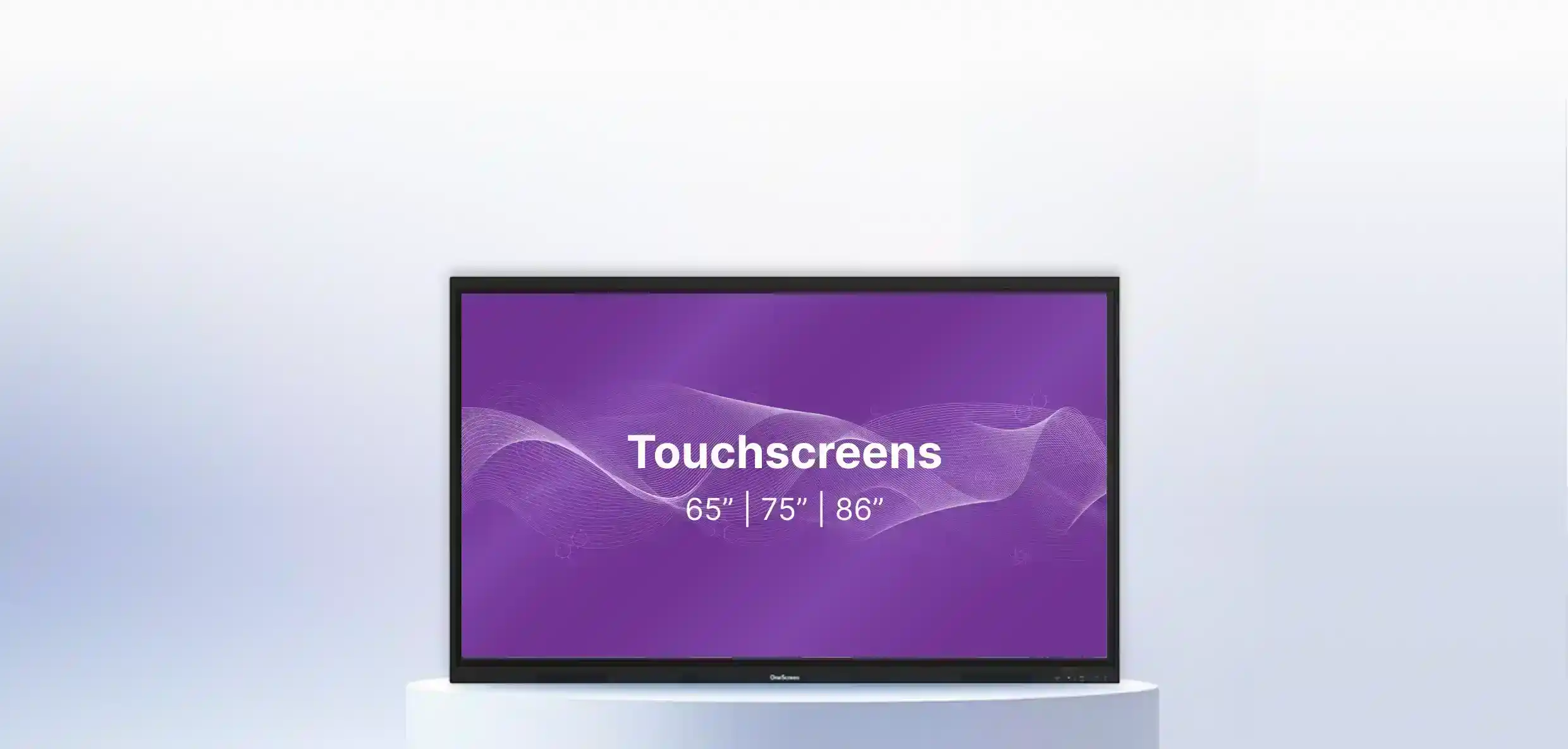 Pantalla interactiva OneScreen modelo 1